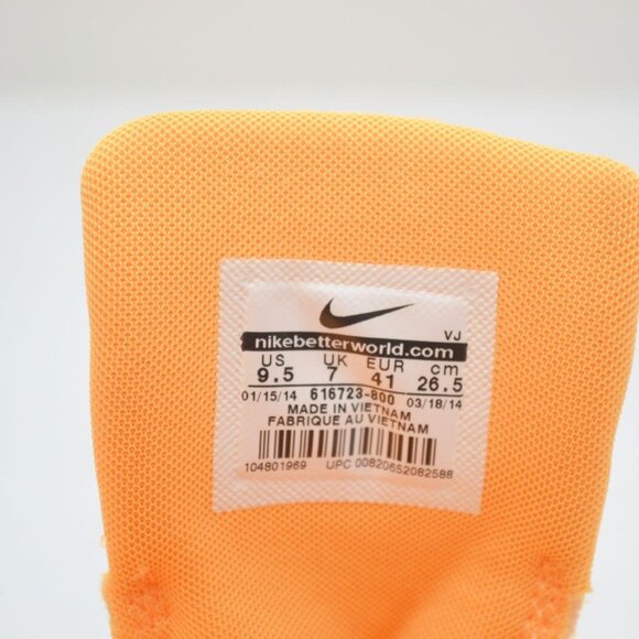 Nike Women's Yellow and Orange Trainers Pre Owned Excellent Condition - Picture 7 of 9